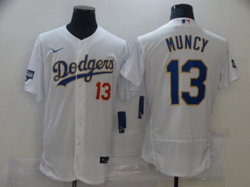 2022 Men's Los Angeles Dodgers MUNCY 13 white MLB Jersey
