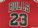 96-97 New Men Chicago Bulls joedan champion edition red basketball jersey 23