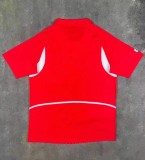 Retro 2002 Korea red soccer jersey