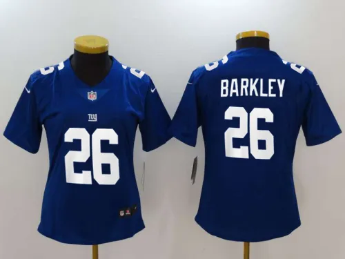 Giants Women's basketball jersey BARKLEY 26 blue