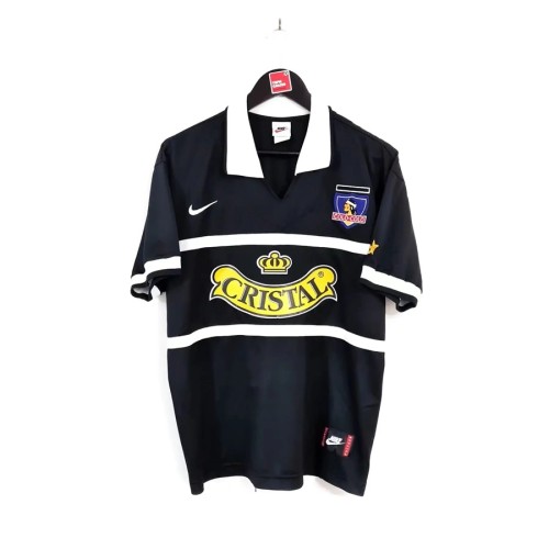 Retro 1996 Colo-Colo away black soccer jersey football shirt