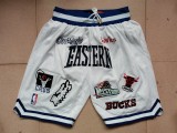 20/21 Adult All-Star Eastern Pocket edition white basketball shorts