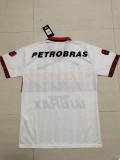 Retro 95-96 Flamengo away white soccer jersey football shirt