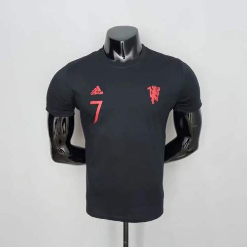 22/23 new Manchester United black Soccer Jersey football shirt
