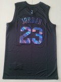 20/21 New Men Chicago Bulls Jordan 23 black basketball jersey shirt