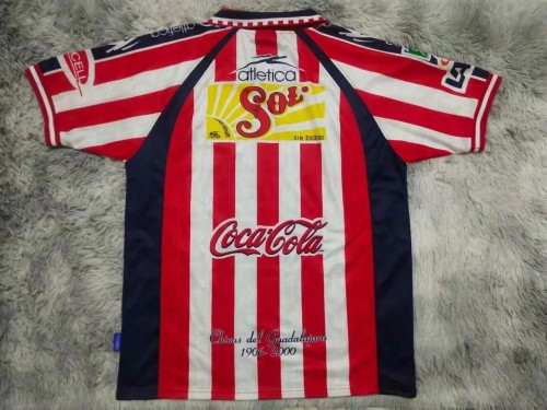Retro 99-00 Chivas home soccer jersey football shirt