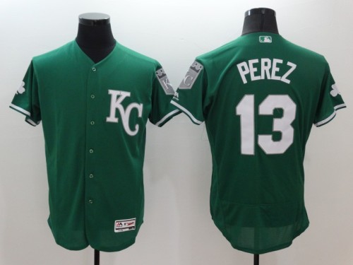 2022 Men's Kansas City Royals PEREZ 13 green MLB Jersey
