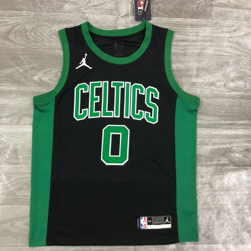 20/21 New Men Celtics Tatum 0 black basketball jersey