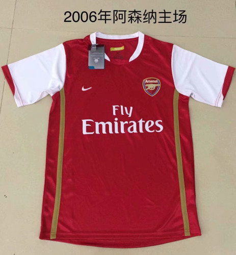 Retro  Adult Thai version 2006 Arsenal home soccer jersey football shirt