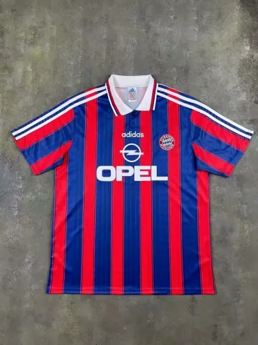Retro 95-97 Bayern red soccer jersey football shirt