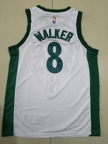 21/22 New Men Celtics Walker 8 white city version basketball jersey