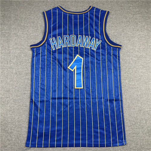 Adult Orlando Magic Hardaway Year of the rat limited edition blue basketball jersey 1