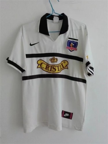 Retro 1996 Colo-Colo home soccer jersey football shirt