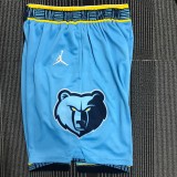 The 75th anniversary Memphis Grizzlies Air Jordan basketball shorts
