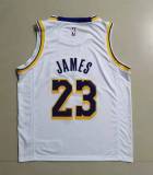 20/21 New Men Los Angeles Lakers James 23 white basketball jersey L030#