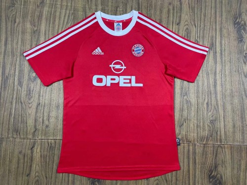 Retro 00-02 Bayern home red soccer jersey football shirt