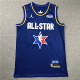 Adult All-Star Alphabet brother blue basketball jersey 34