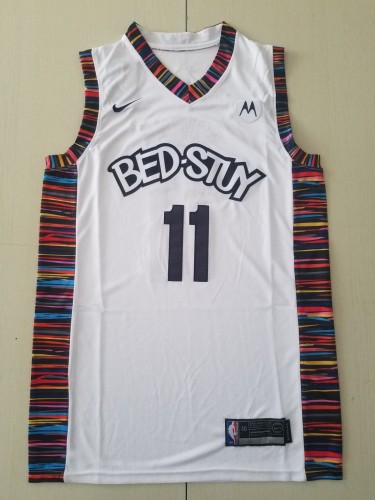 20/21 New Men Brooklyn Nets Irving 11 city edition white basketball jersey shirt