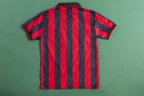 Retro 95-96 AC home soccer jersey football shirt