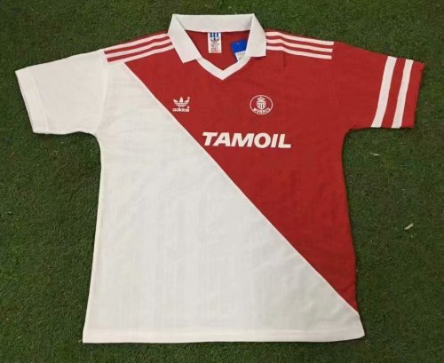 92-94 Adult Monaco home red retro soccer jersey football shirt