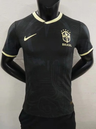 player Style 22-23 Brazil special version black Soccer Jersey football shirt