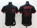 2022 Men's Washington Nationals HARPER 34 black MLB Jersey