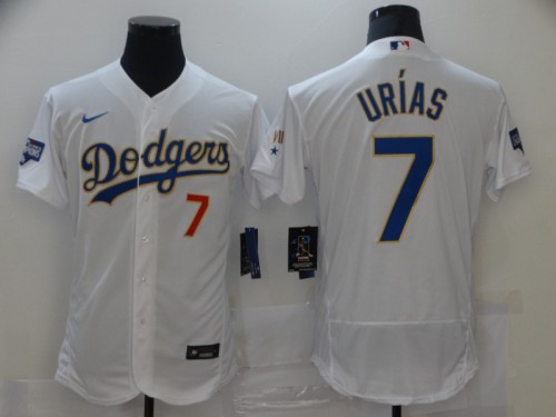 2022 Men's Los Angeles Dodgers 7 white MLB Jersey