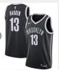 20/21 New Men Brooklyn Nets Harden 13 black basketball jersey shirt