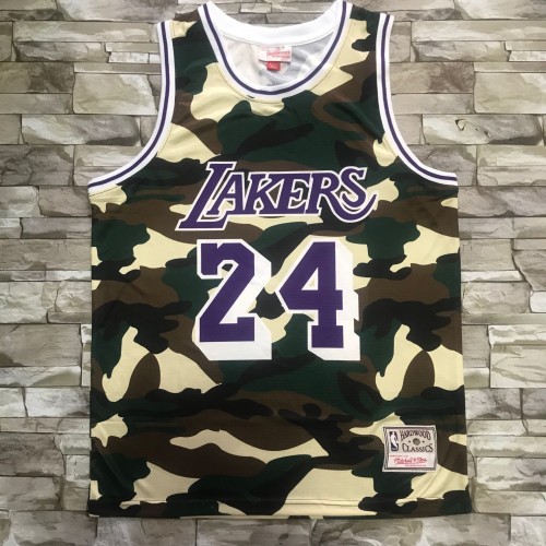21/22 New Men Los Angeles Lakers Bryant 24 black Mitchell&ness basketball jersey