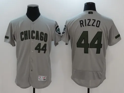 22 Men's Chicago Cubs Rizzo 44 MLB Jersey