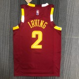 22 season Cleveland Cavaliers City version IRVING 2 red basketball jersey