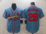 2022 Men's St. Louis Cardinals ARENAD0 28 blue MLB Jersey