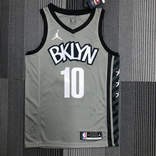 22 Brooklyn Nets Air Jordan Simons 10 basketball jersey