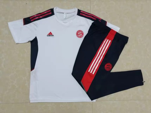 22/23 New adult Bayern white short-sleeved soccer jersey football shirt C826#