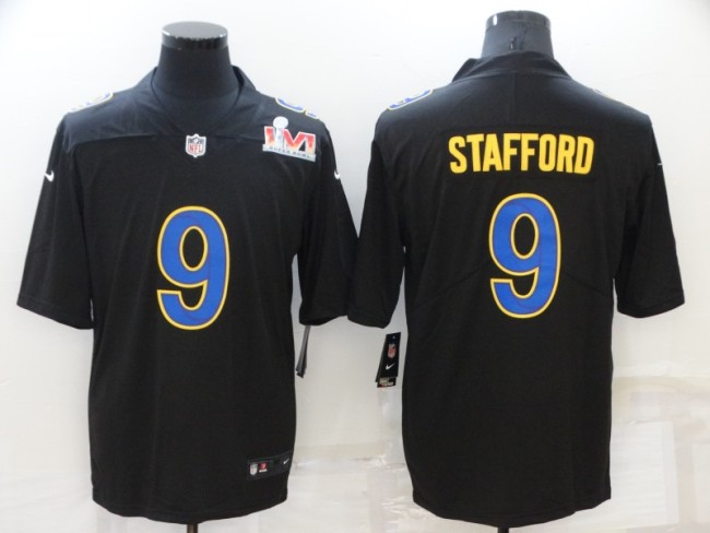 22 New MEN’S Vapor Untouchable Stafford 9 black NFL Jersey
