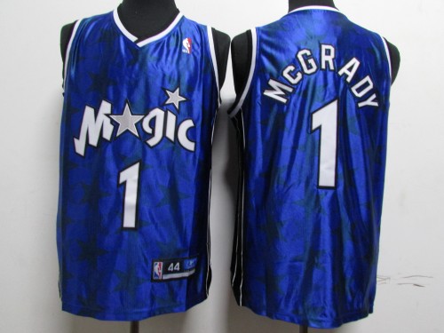 Adult Orlando Magic McGRADY dark star blue basketball jersey 1