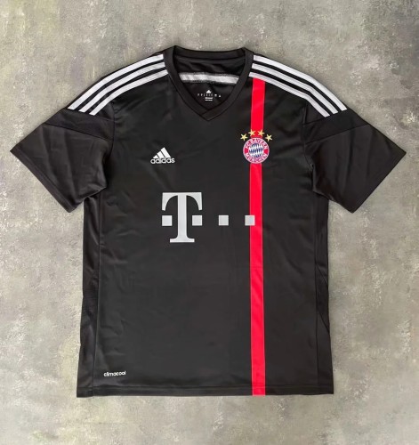 Retro 14-15 Bayern UCL black soccer jersey football shirt
