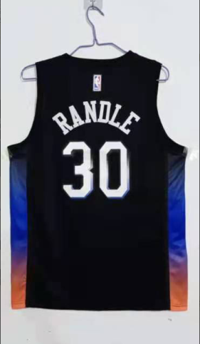 20/21 New Adult New York Knicks Randle 30 city version basketball jersey shirt