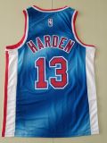 20/21 New Men Brooklyn Nets Harden 13 blue basketball jersey shirt