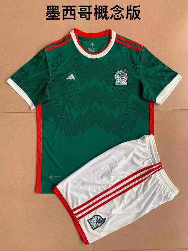 22-23 New Children Mexico soccer kits football uniforms