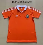 88 Adult Netherlands orange retro soccer jersey football shirt