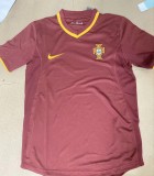 Retro 2000 Portugal home red soccer jersey football shirt
