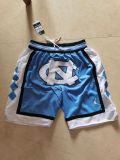 20/21 New Men North Carolina pocket edition blue basketball shorts