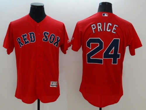22 Men's Boston Redsox Price 24 red MLB Jersey