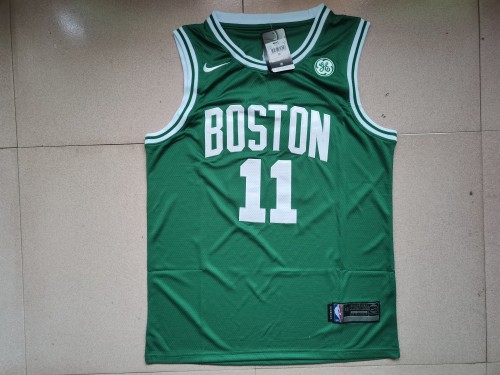 20/21 New Men Celtics 11 green basketball jersey