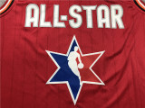 Adult All-Star James red basketball jersey 23