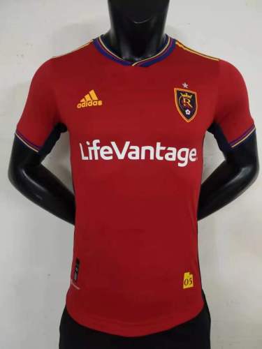 22-23 player Style Real Salt Lake red Soccer Jersey football shirt