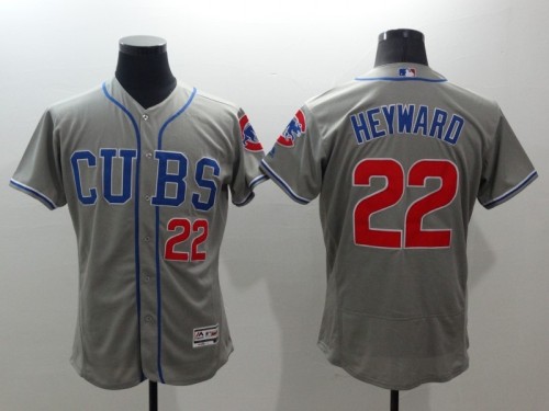 22 Men's Chicago Cubs Heyward grey 22 MLB Jersey