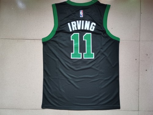 20/21 New Men Celtics 11 black basketball jersey