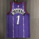 Retro Toronto Raptors McGRADY 1 purple basketball jersey